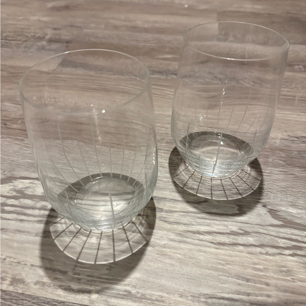 Set of 2 Riedel For NESPRESSO Reveal Cold Coffee Tumbler Glasses Stemless